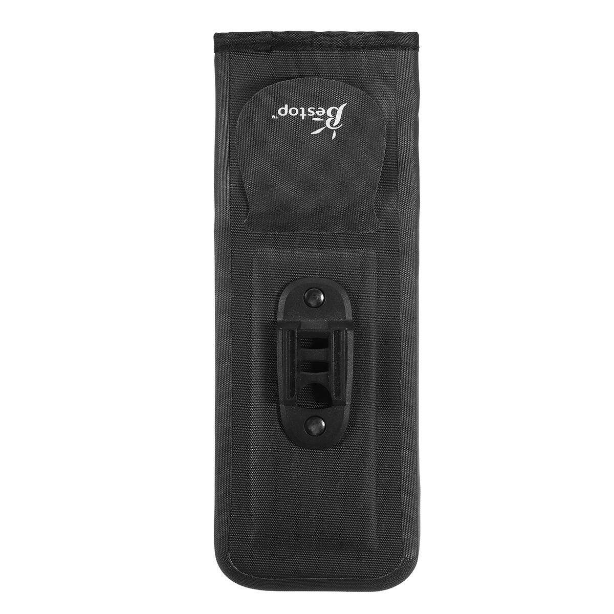 Bicycle Motorcycle Bike Waterproof Mobile Phone Mount Holder Bag Black
