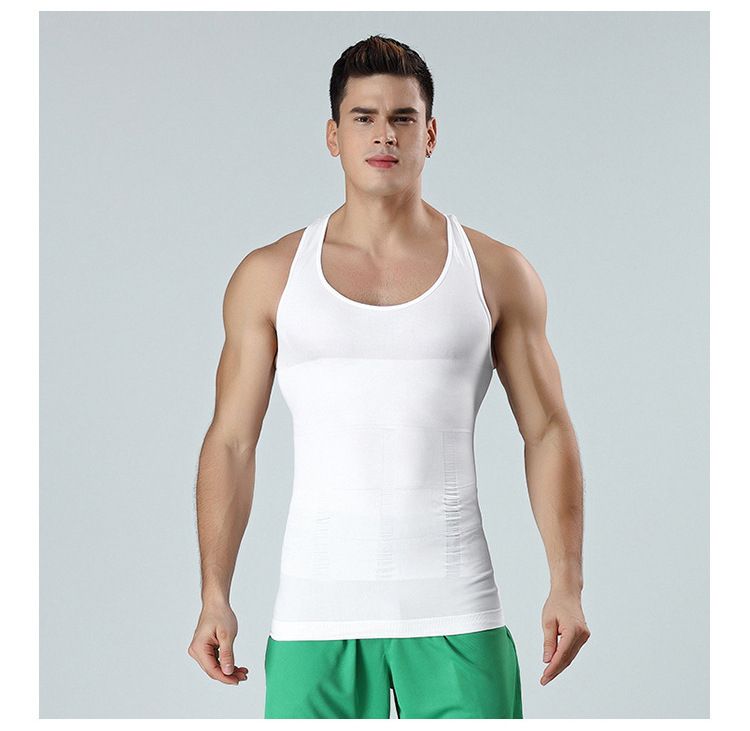 Men's Slimming Body Shaper Fitness High Waist Stre