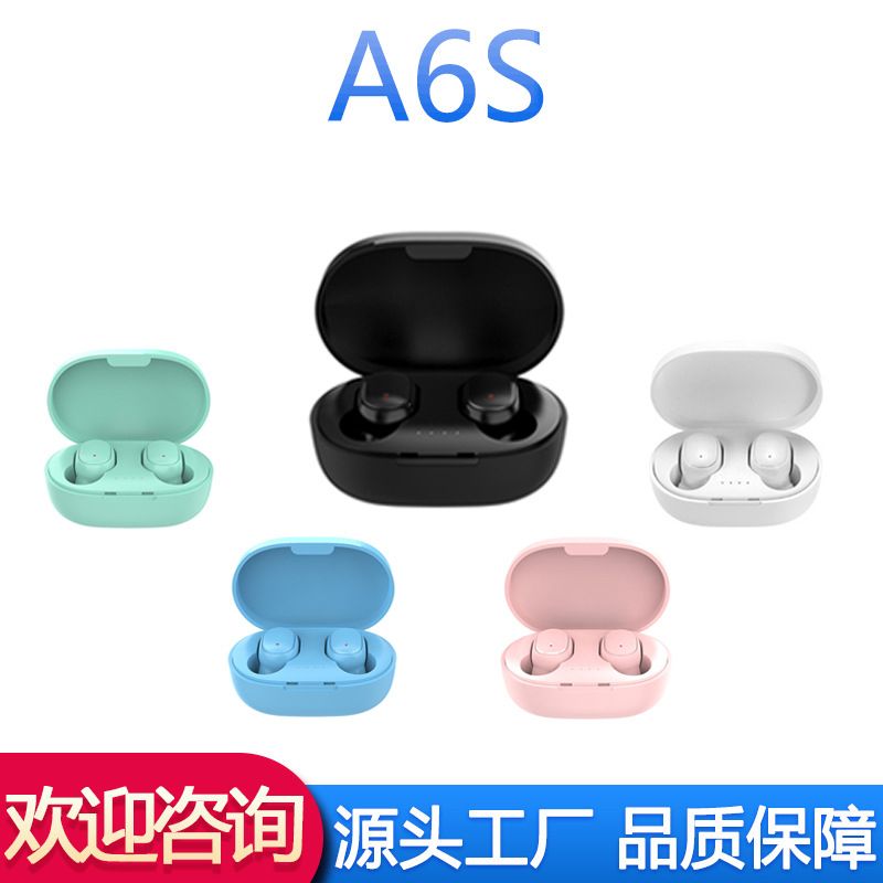 Cross-border A6S Bluetooth Headset E6S Wireless In-ear Mini