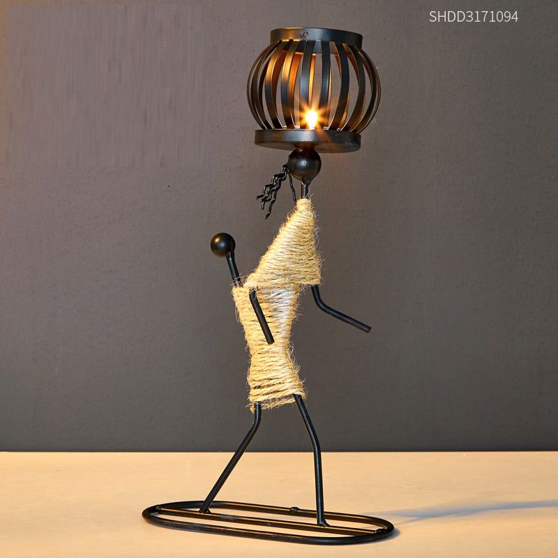 Creative Candle Holder Nordic Dining Table Living Room Party