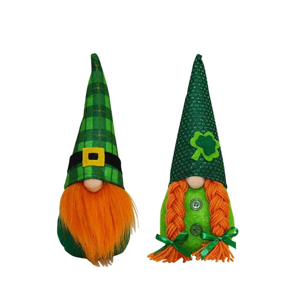 St Patricks Day Gnomes Decor, 2 Packs St. 's Day Decorations