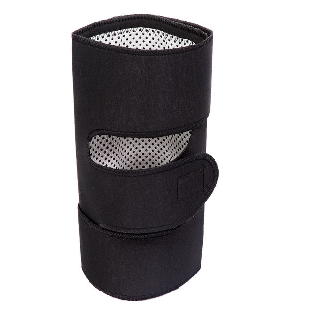 Tourmaline Magnetic Therapy Knee Pads Self Heating Kneepad Pain Relief Arthritis Knee Patella Massage Sleeves(#1 Pcs Black)