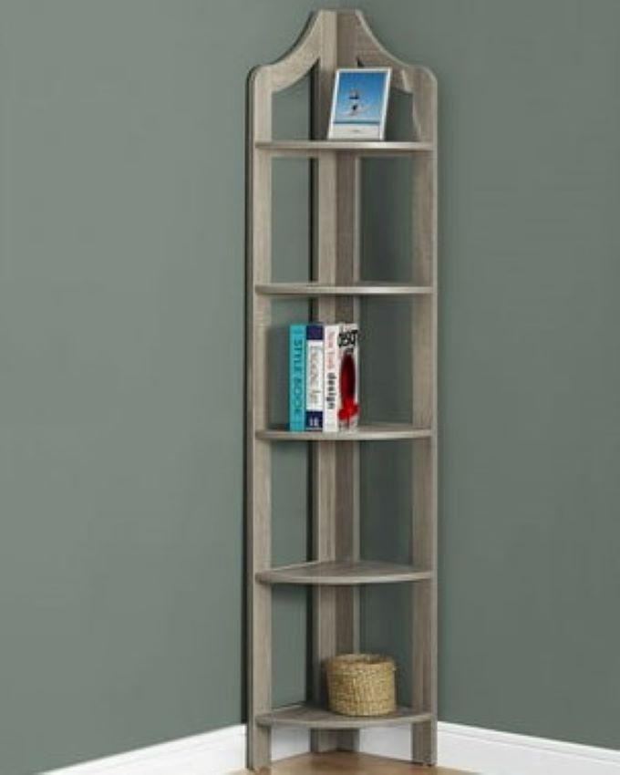 5-Tier Hollow-Out-Design Corner Shelf