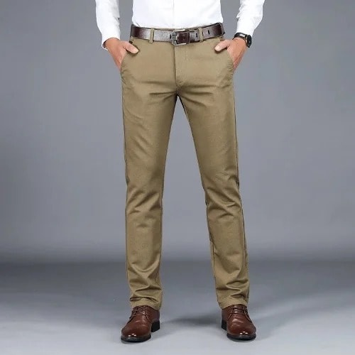 Chinos Pants - Blue + Carton Color
