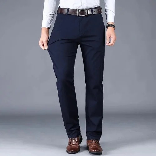 Chinos Pants - Blue + Carton Color