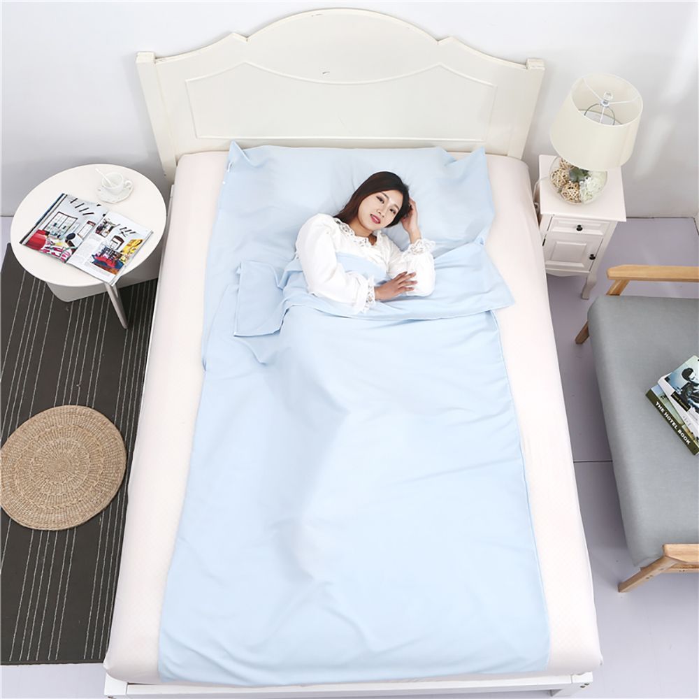 160*210cm Cotton Envelope Sleeping Bag Adult Camping Mini