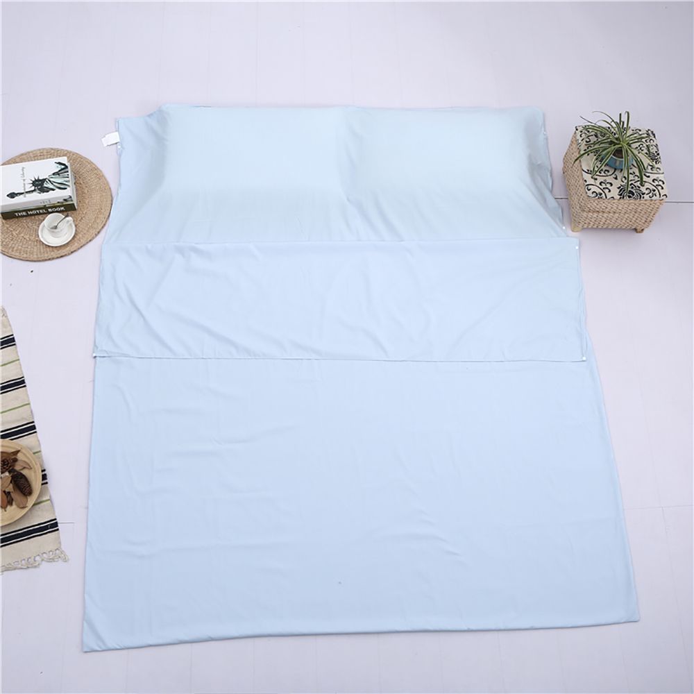 160*210cm Cotton Envelope Sleeping Bag Adult Camping Mini