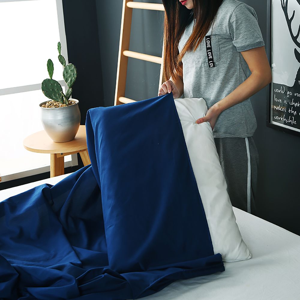 160*210cm Cotton Envelope Sleeping Bag Adult Camping Mini