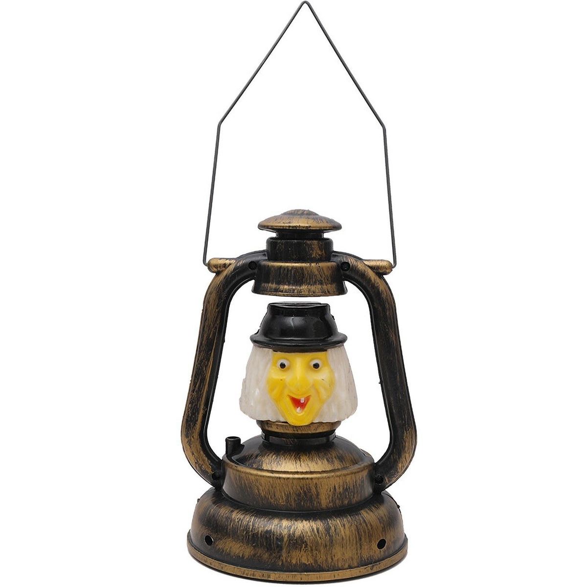 Halloween LED Lantern Witch Skull Pumpkin Shape Decorative Hanging Lantern Gift for Indoor Outdoor Halloween Party Festivals Decor