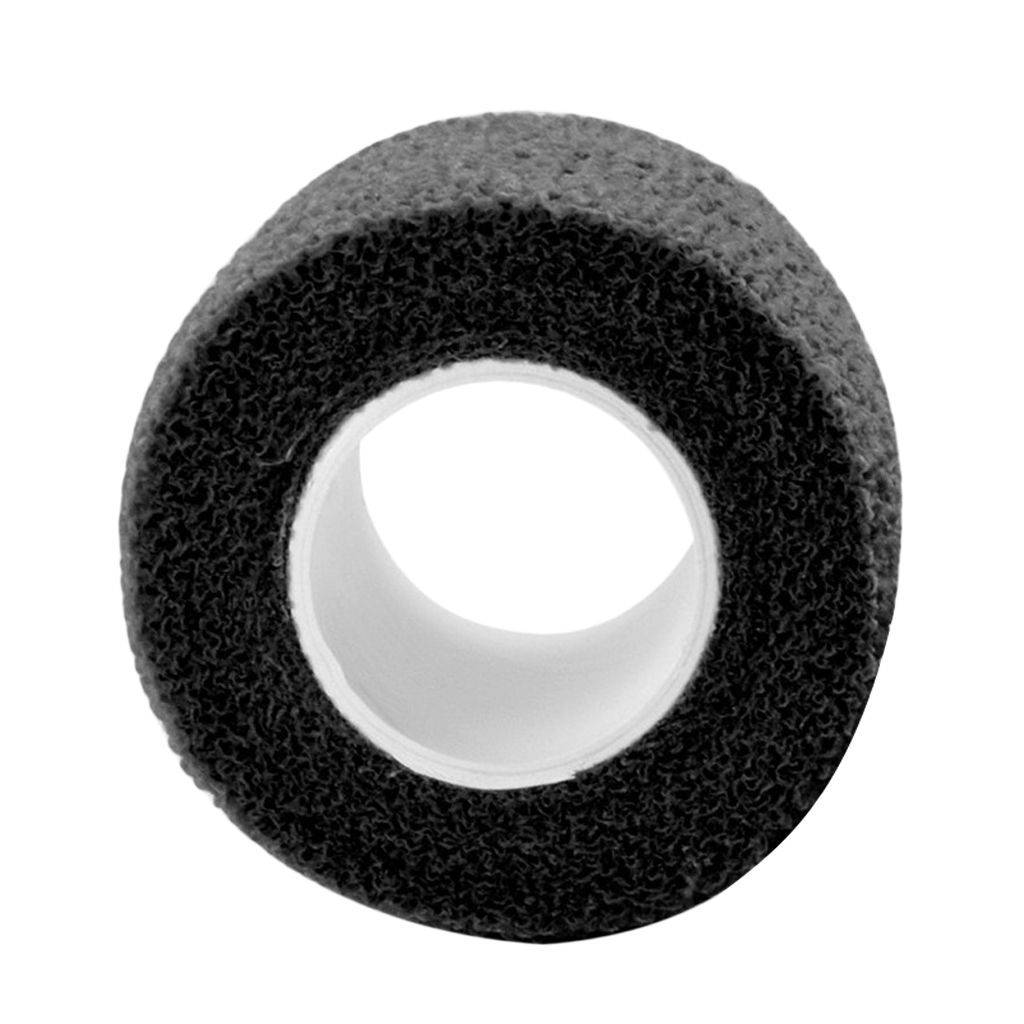 2 Black Selfadhesive Elastic Bandage 45m Tattoo Grip Tube Cover