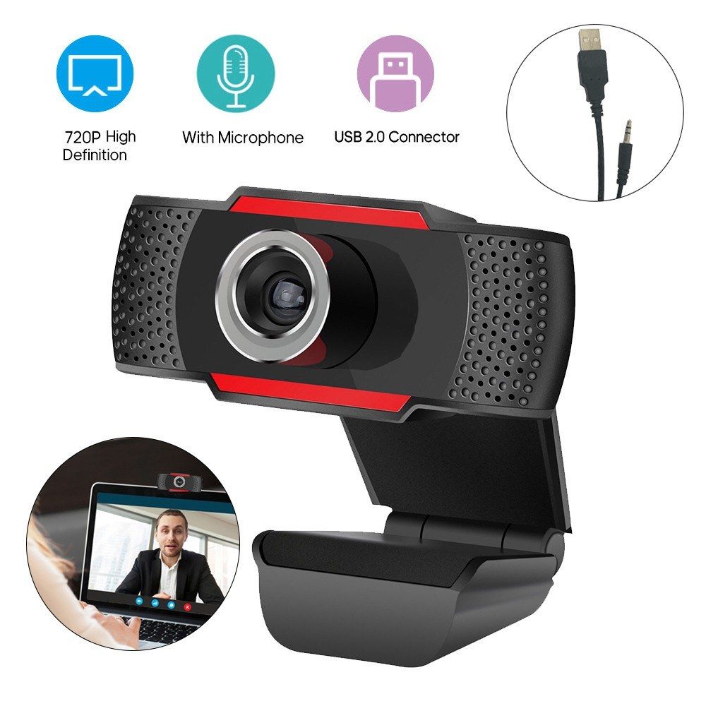 720P Full High Definition Webcam USB 2.0 Web Camera With