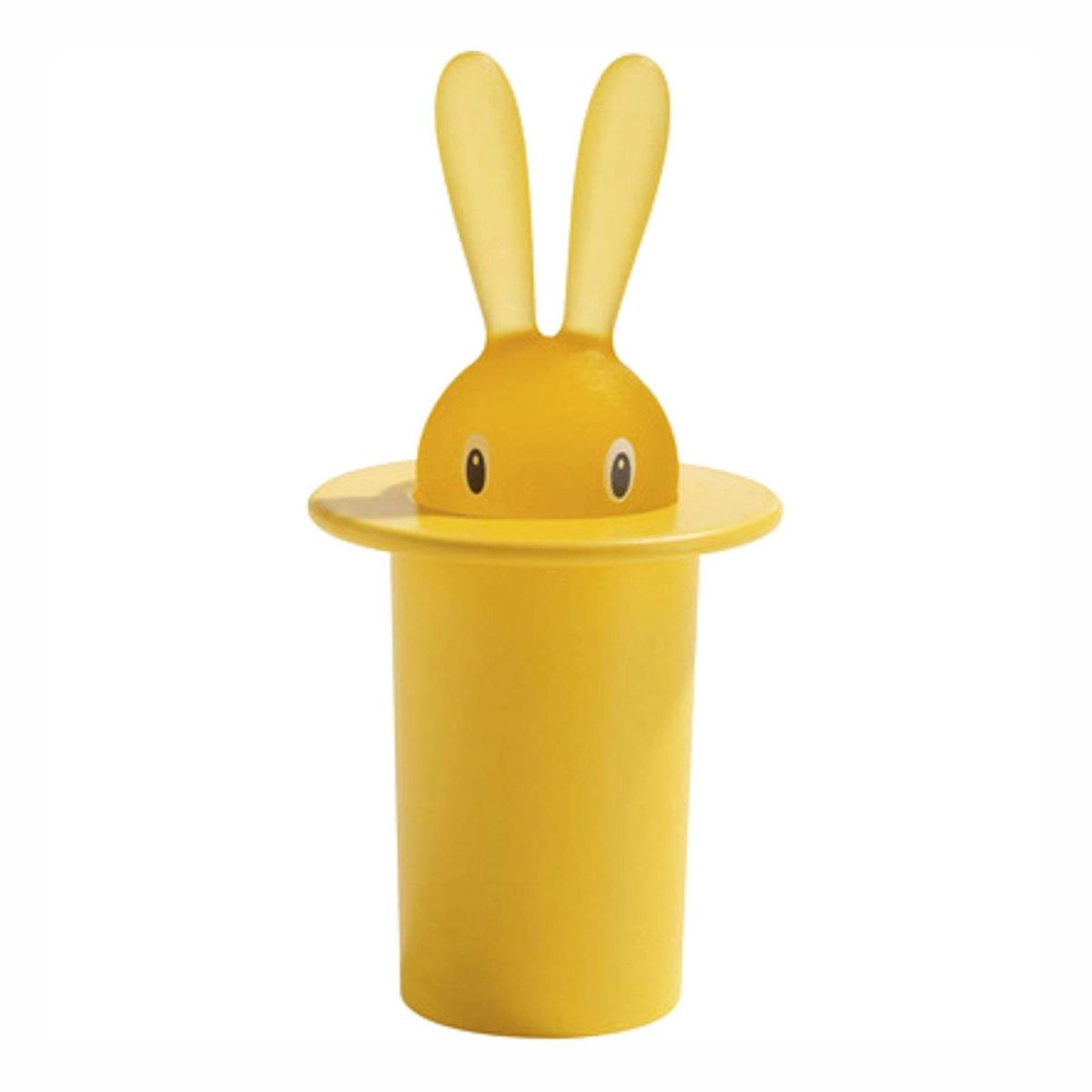 Toothpick Container Cartoon Swab Toothpick Storage Box Yellow