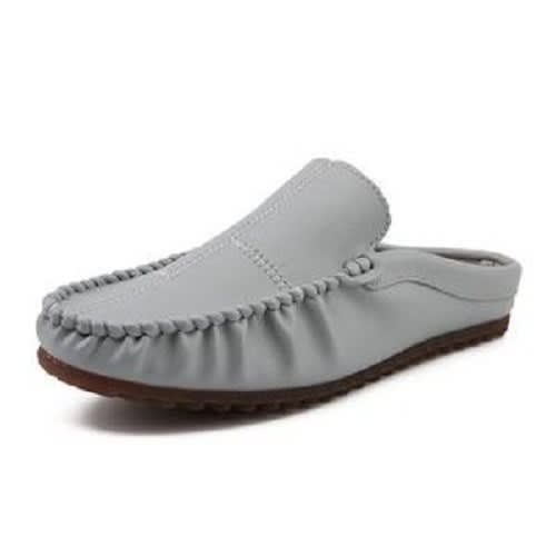 Grey Half Shoe