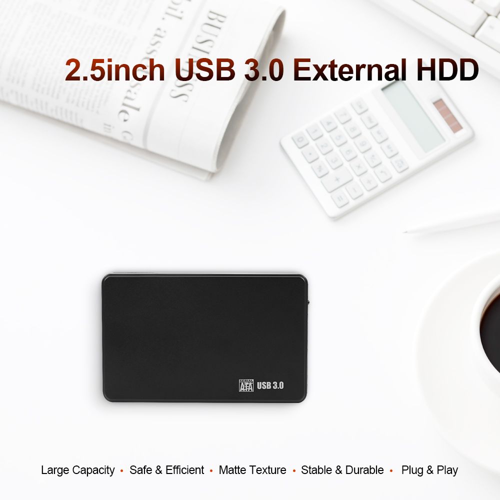 2.5inch USB 3.0 Mobile HDD External Hard Drive Disk Portable