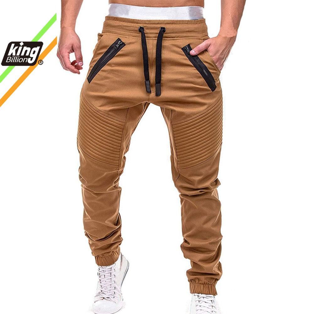 Informal tracksuit pants for men Sportswear with multiple solid pockets Slim Hip-Hop Pencil Pants Harem