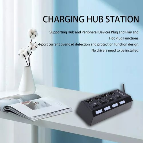 4 Ports 2.0 USB Hub