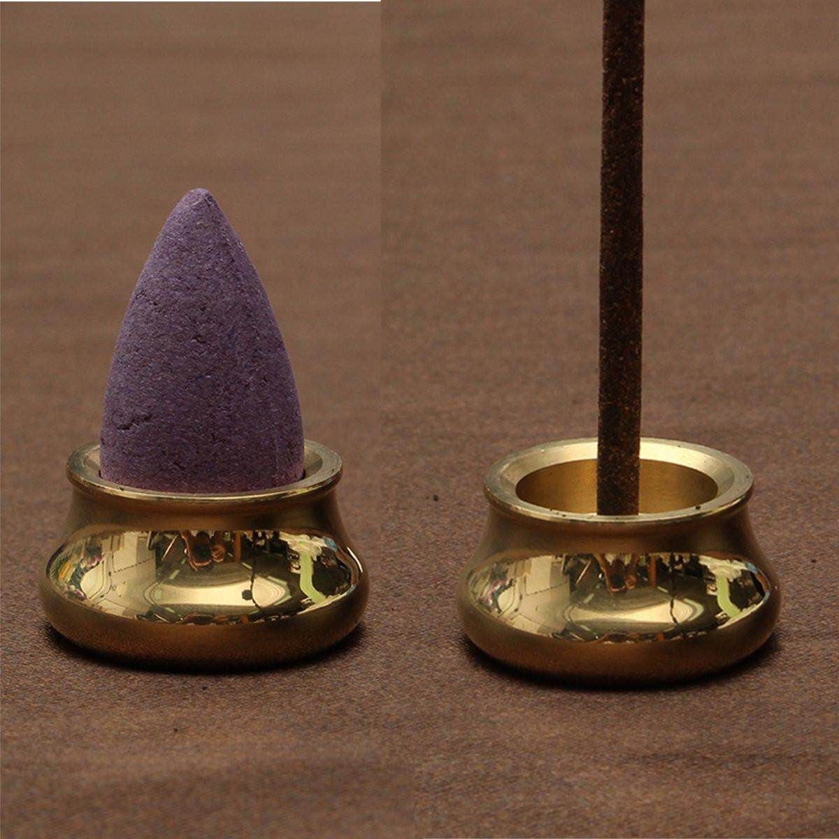 Stick Brass Bowl Holder Cone Plate Tower Home Decoration