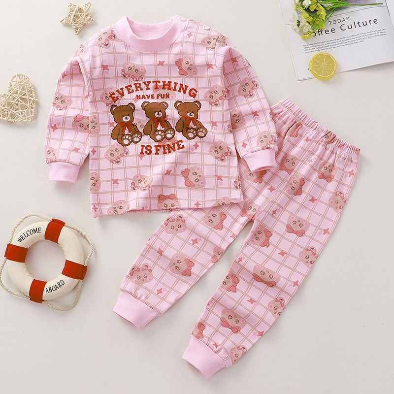 Children's Underwear Set Cotton New Baby Boys Girls Autumn