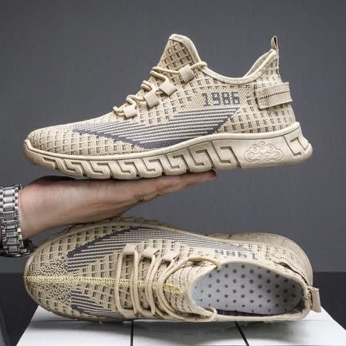 Men's Sports Running Mesh Soft Bottom Sneakers