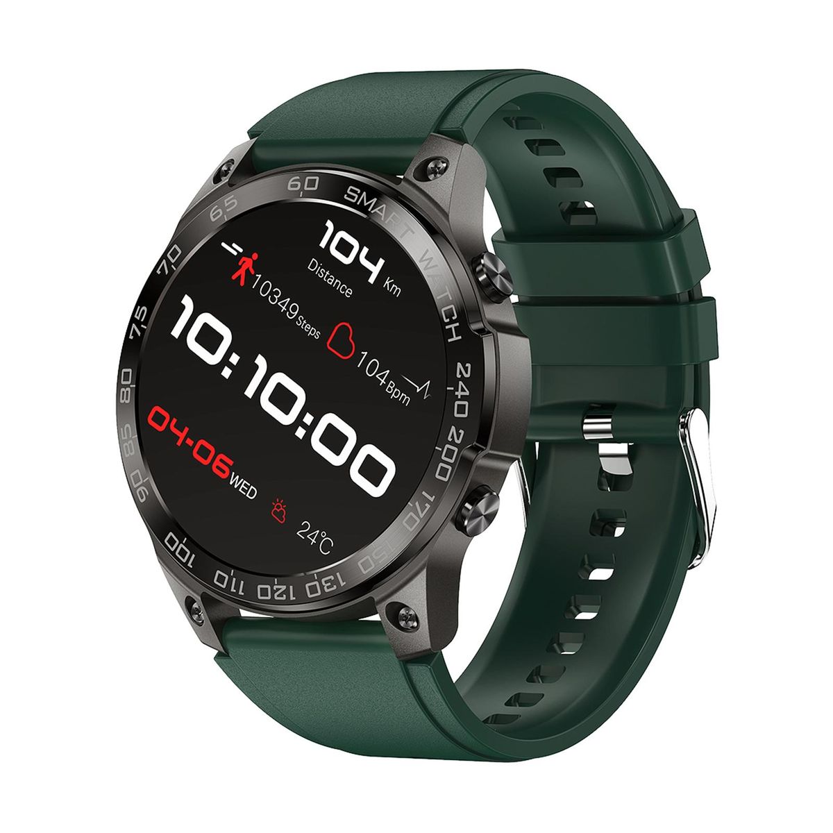 DM50 1.43inch smartwatch HD Color Touchscreen BT Calling Multiple Sports Modes IP68 Waterproof Fitness Activity Tracker Watch for Heart Rate Monitor Sleep Mode Compatible with Android iOS
