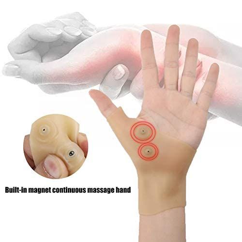 Thumb Wrist Support Brace (2 Pcs) With 2 Finger Massager
