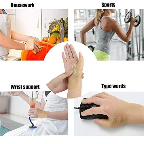 Thumb Wrist Support Brace (2 Pcs) With 2 Finger Massager