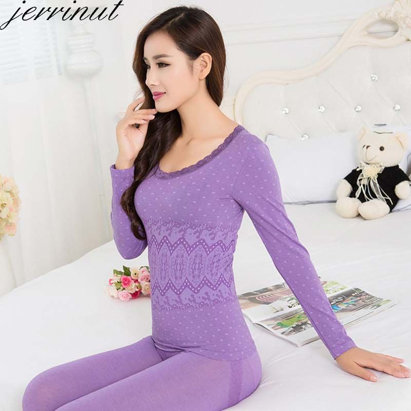 Jerrinut Winter Long Johns For Women's Thermal Underwear