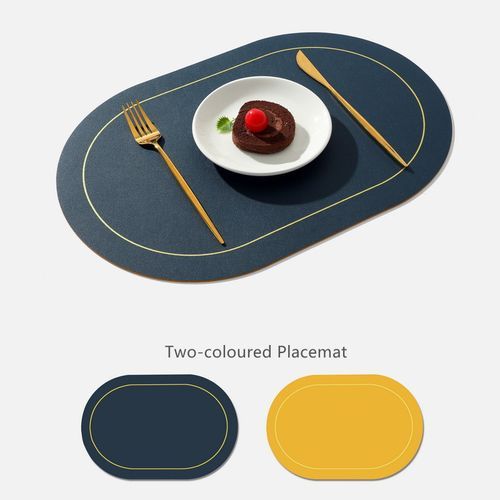 Table Mat Leather Table Mat Dining Tablemat Cup Mat Placemat