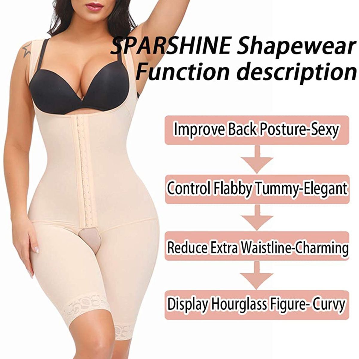 Postpartum Shaping Abdominal Colombian Girdle Slimming Corset Waist Trainer Flat Stomach For Woman