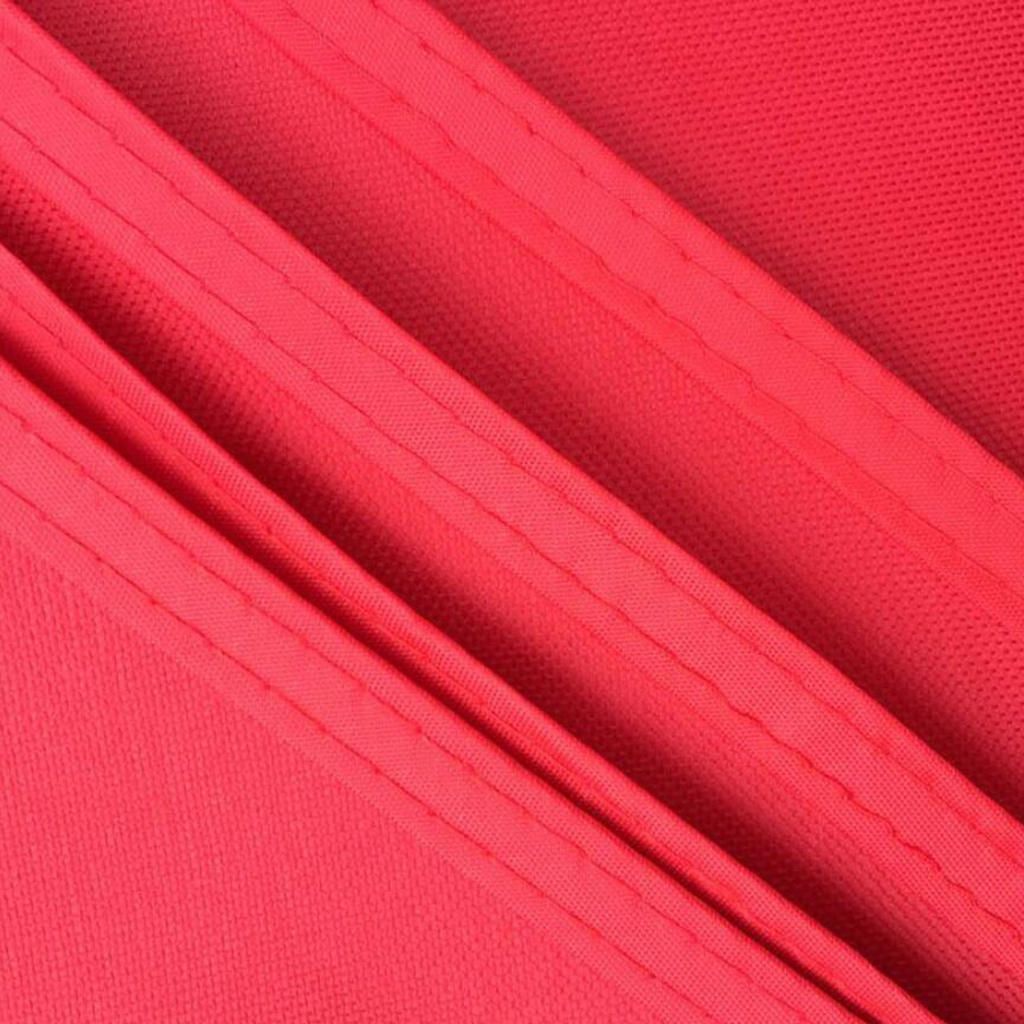 Rain Tarp Umbrella Cover Red 2.9x2.9m