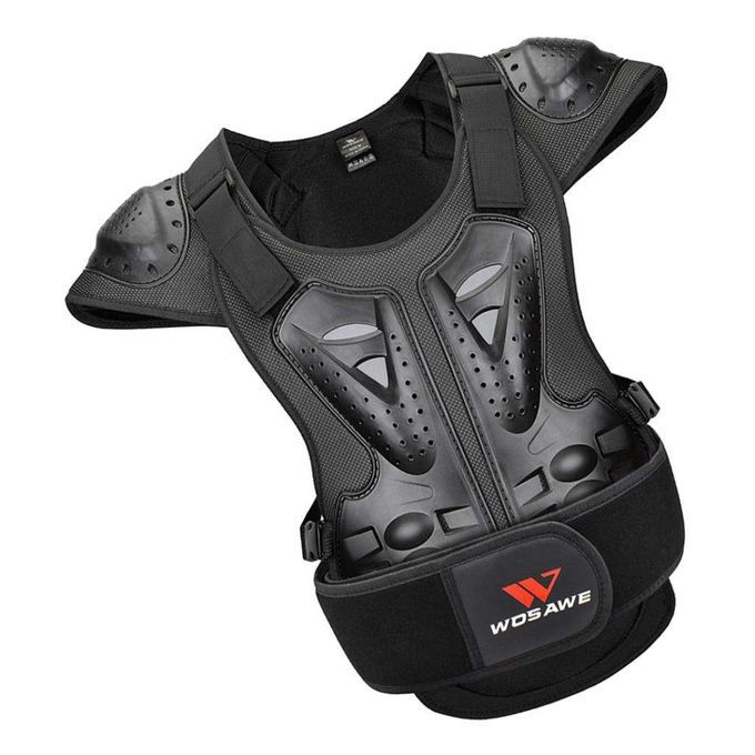 Motorcycle Armor Vest Spine Body Jacket Chest Protection Gear Bike