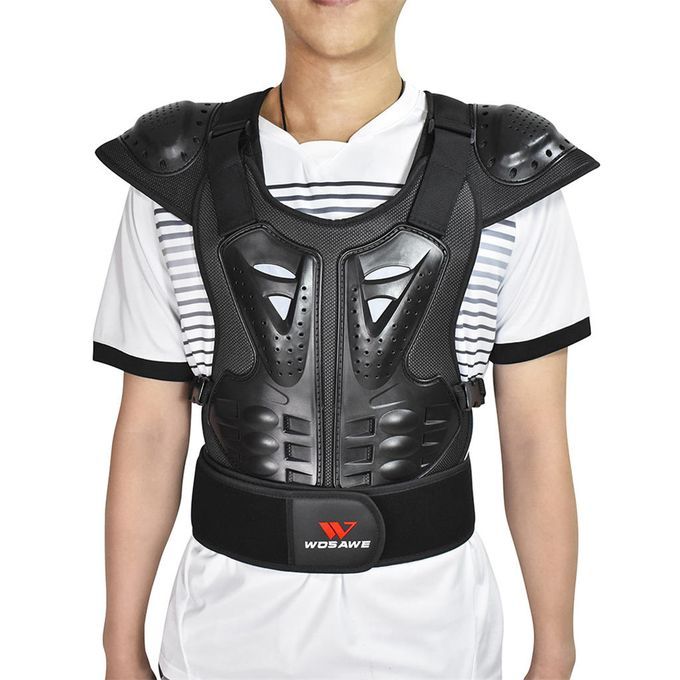 Motorcycle Armor Vest Spine Body Jacket Chest Protection Gear Bike