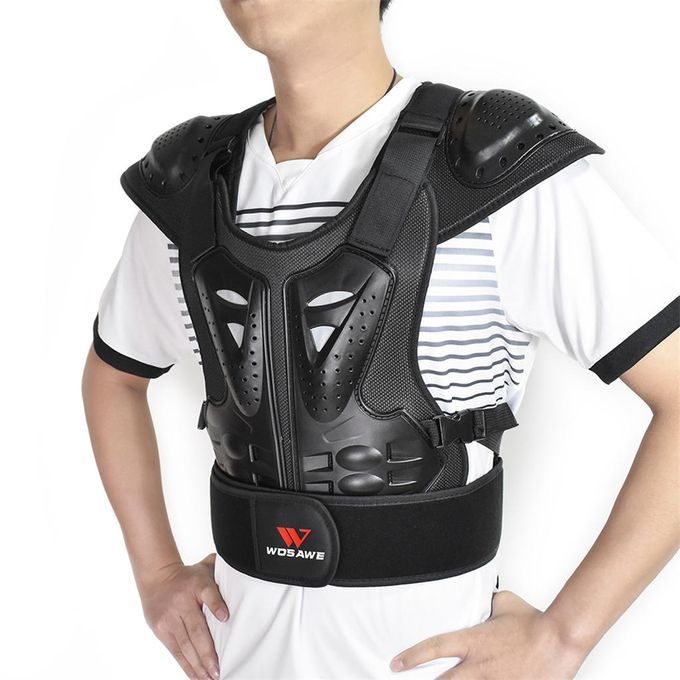 Motorcycle Armor Vest Spine Body Jacket Chest Protection Gear Bike