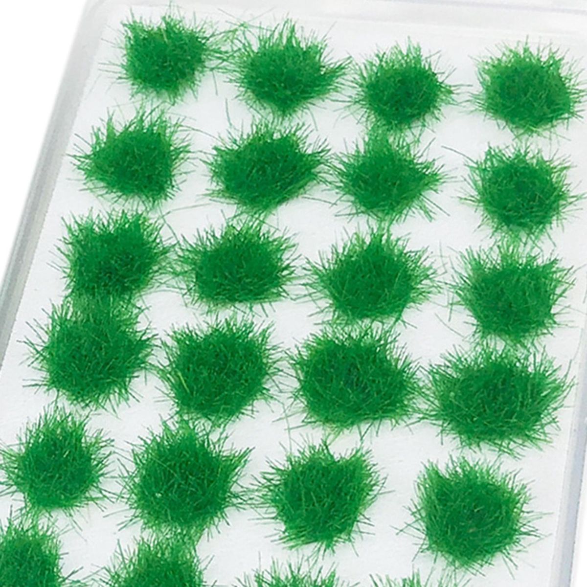 1Box Cluster Grass  Architecture Train Railway Model Asparagus Green