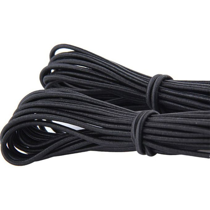 3MM 10 M Tent Poles  Onne Tion Rubber Band Elasti  Pole Rope Stret H String-black