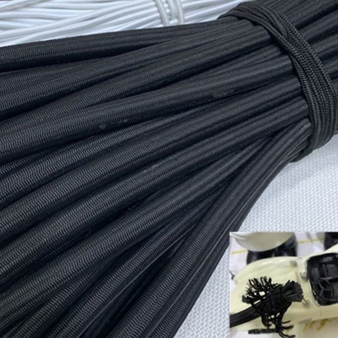 3MM 10 M Tent Poles  Onne Tion Rubber Band Elasti  Pole Rope Stret H String-black