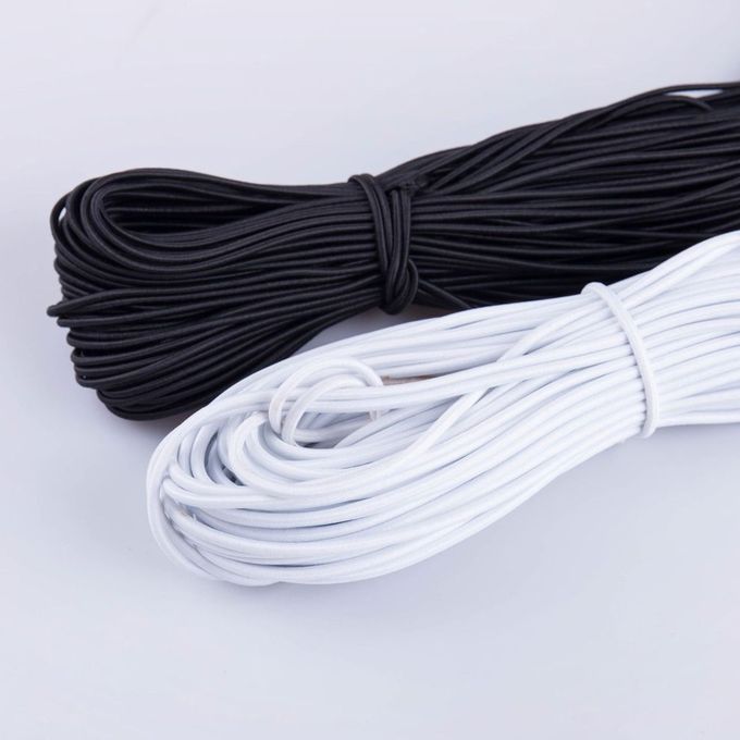 3MM 10 M Tent Poles  Onne Tion Rubber Band Elasti  Pole Rope Stret H String-black