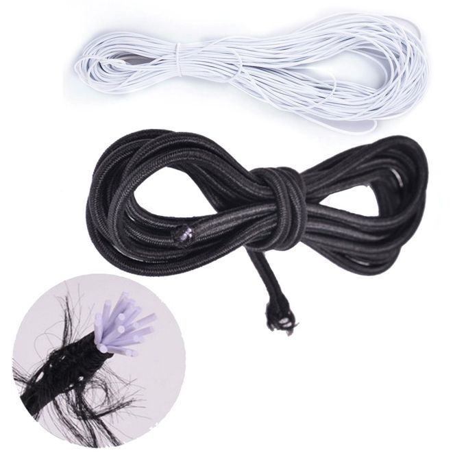 3MM 10 M Tent Poles  Onne Tion Rubber Band Elasti  Pole Rope Stret H String-black