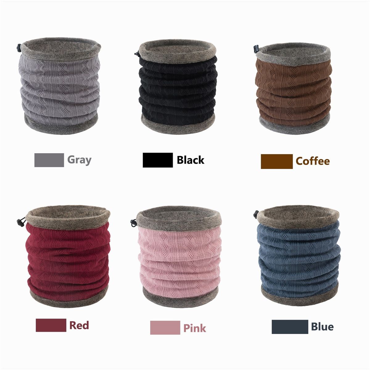 Winter Neck Warmer Thermal Fleece Scarf Ultimate Thermal
