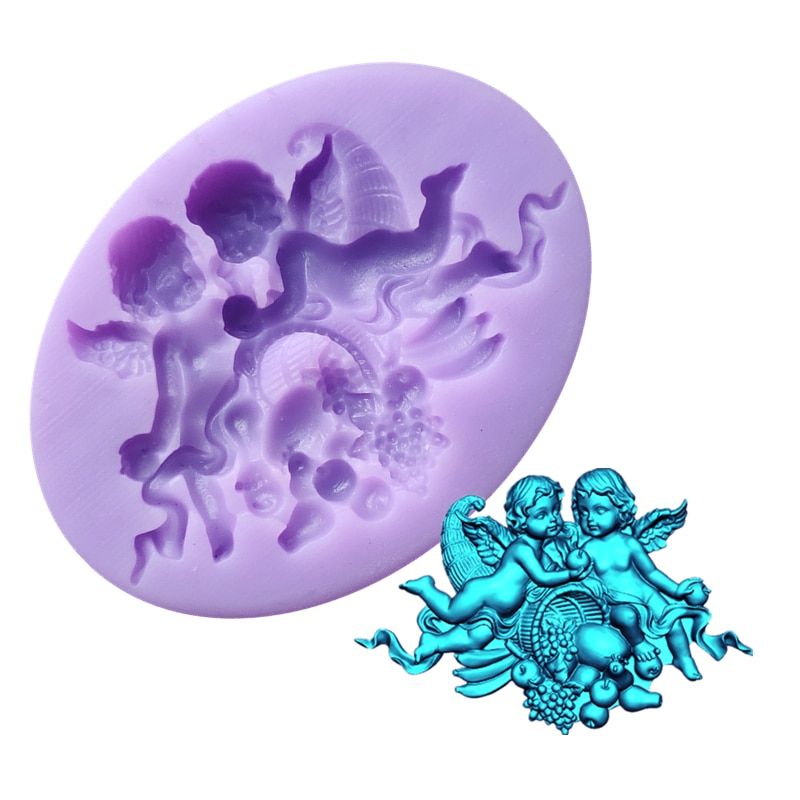 NEWST Angel Silicone Mold Fondant Mold Cake Decorating