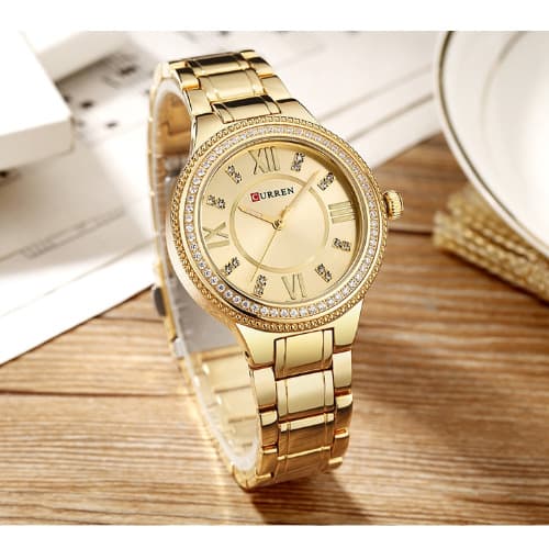Women Bracelet Watch -Gold