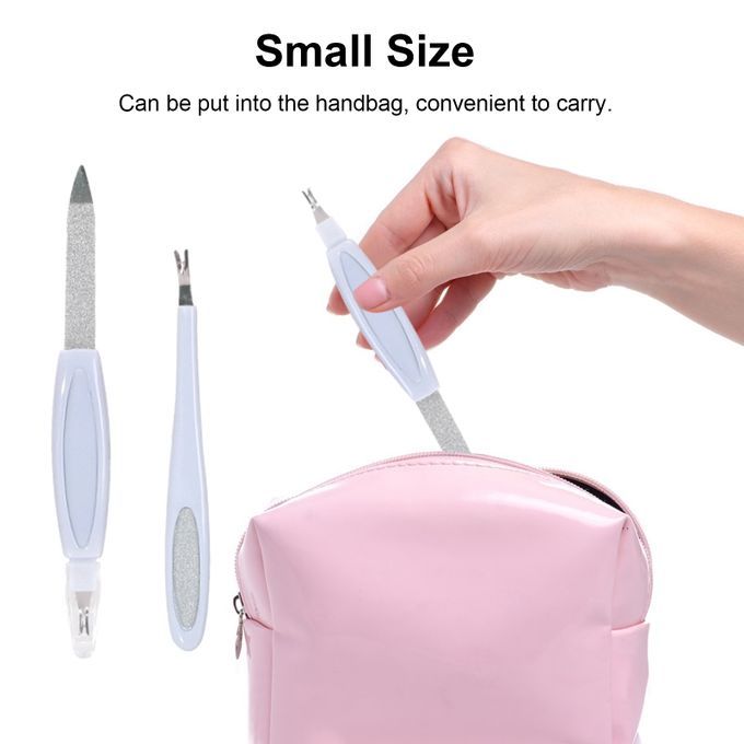 Portable Manicure Kits Professional Push Fork Nail