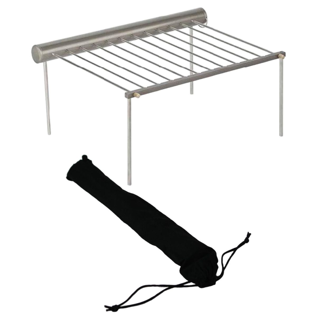 Mini  BBQ Grill Stand Barbecue Accessories Stainless Steel Rack Cooker