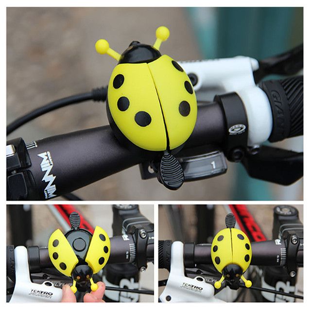 Cute Ladybird Lady Bug Bells Kids Bike Bicycle Bell Ring