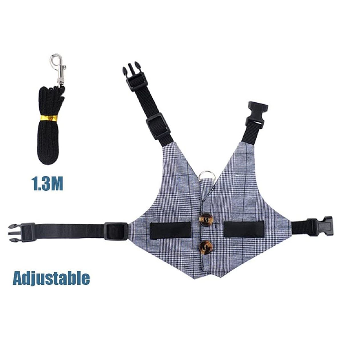 Fashinable Comfortable Rabbit Suit Harness Leash Cute Bunny