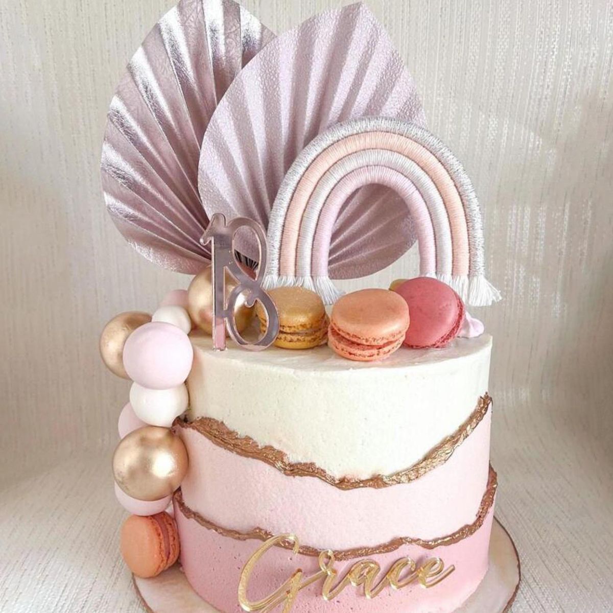 Cake Insert Lovely Birthday Cake Topper