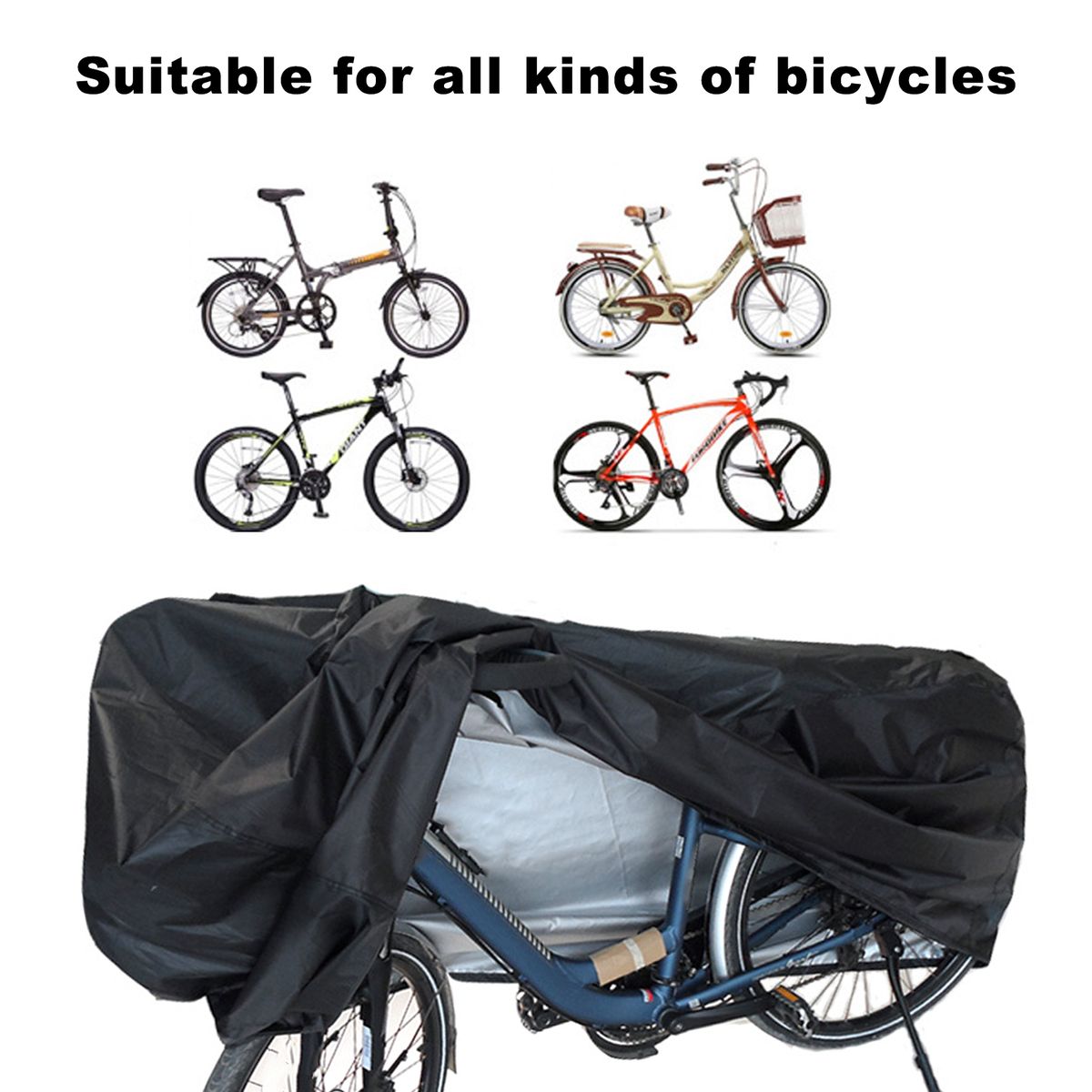 Bike Cover For Outdoor Bicycle Storage Waterproof