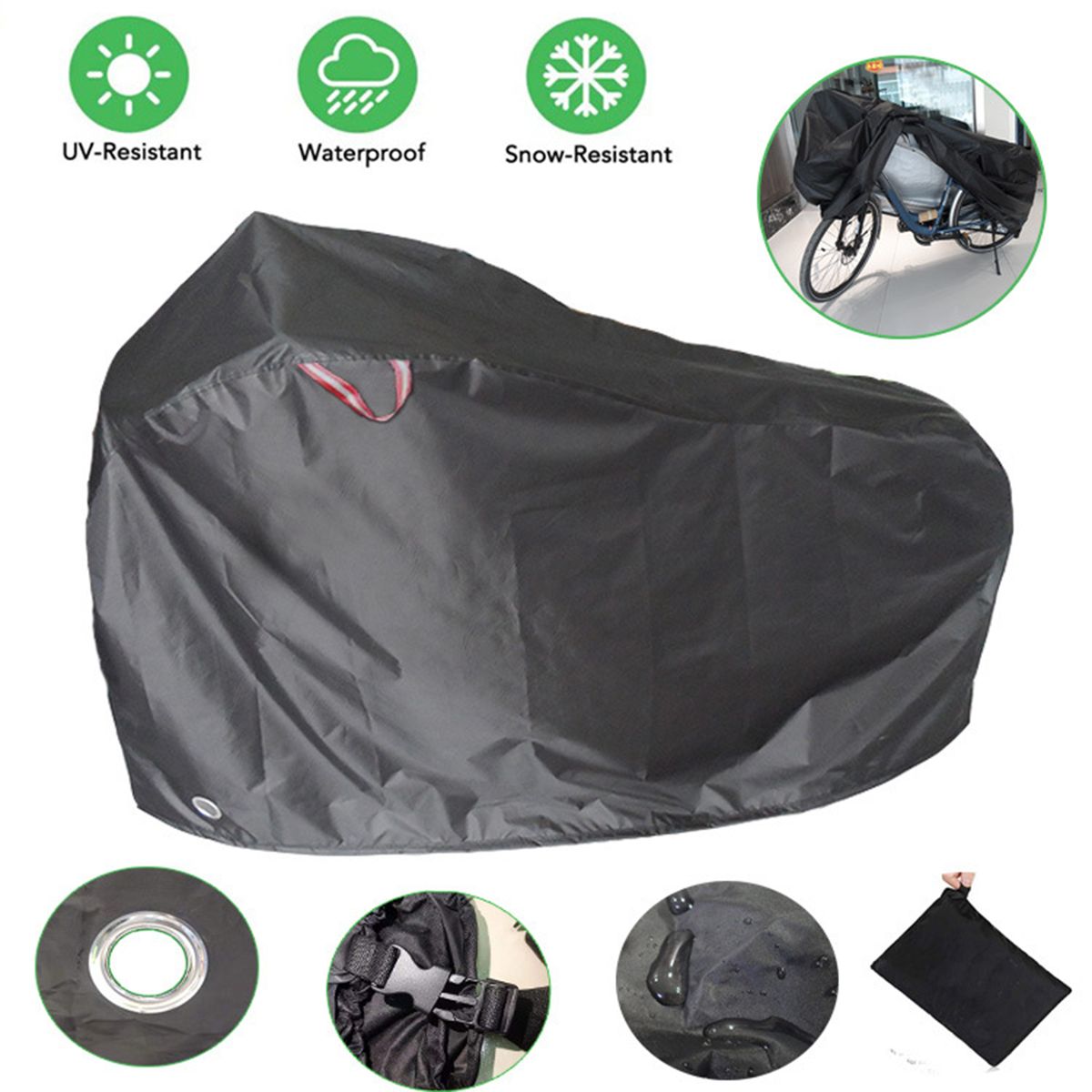 Bike Cover For Outdoor Bicycle Storage Waterproof
