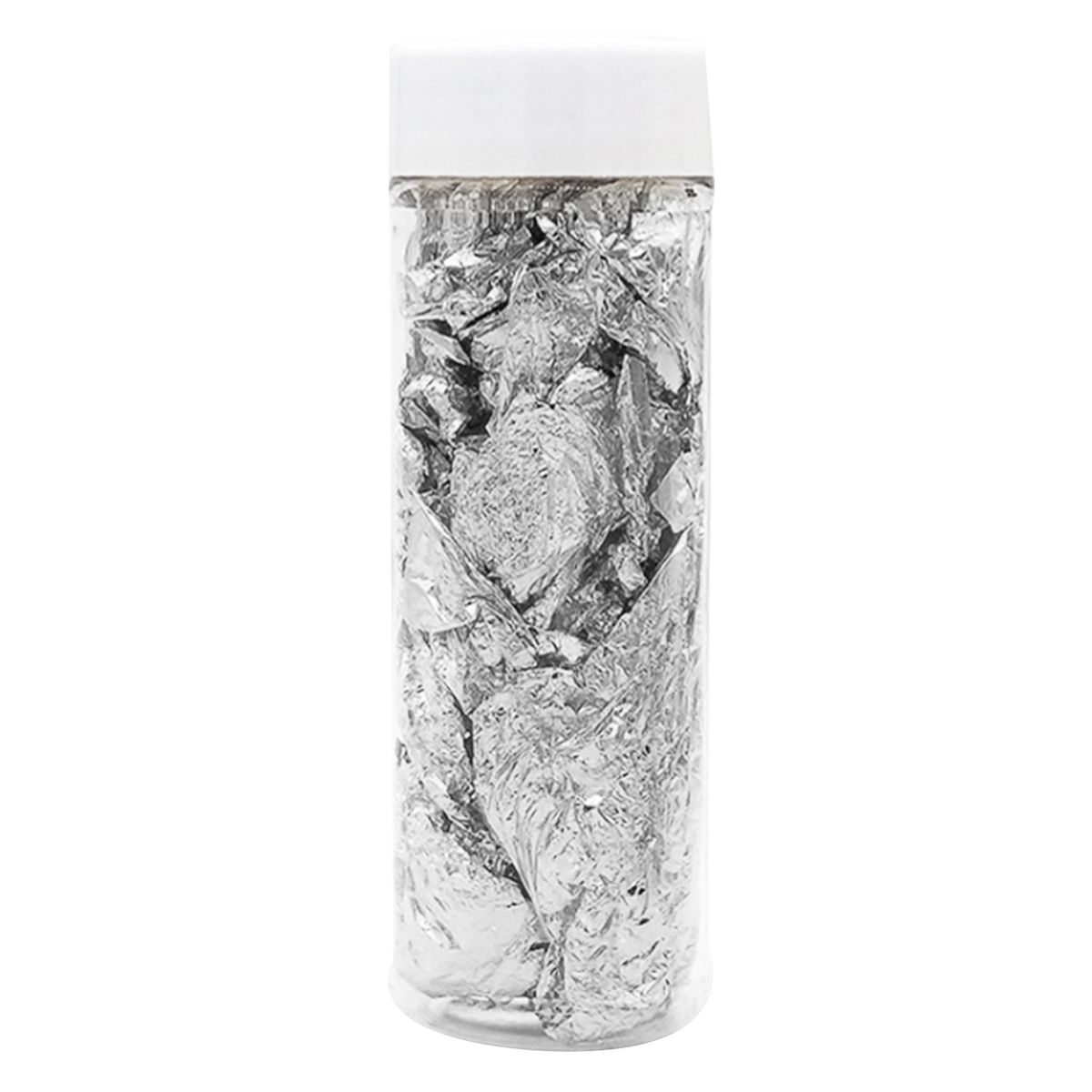Cake Decorating Gold Foil Paper Pieces Baked Mousse-Silver
