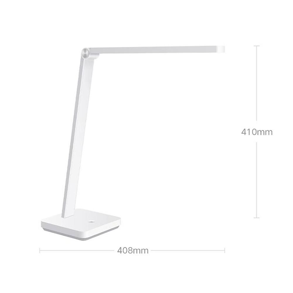 Xiaomi Mi Smart Desk Lamp Lite LED Light No Flicker No Blue Light 4000K Eye Protection Dimmable Bedside Lamp Mijia APP Smart Control
